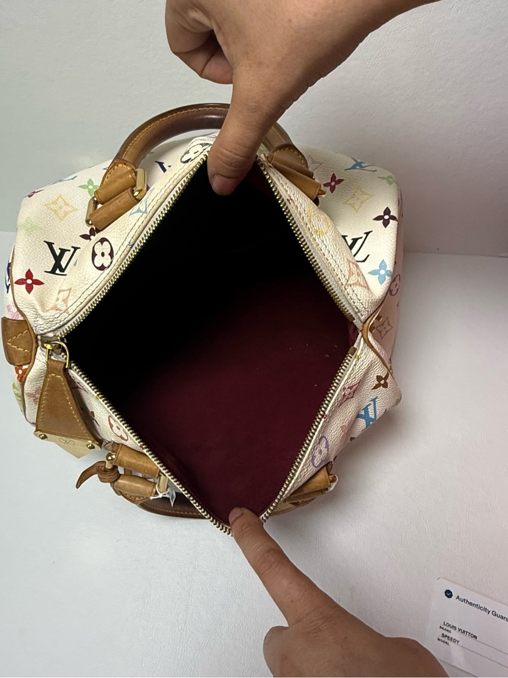 Louis Vuitton 2004 Limited Edition Takashi Murakami Speedy Trunk Bag - Picture 6 of 6